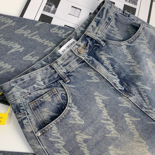 Replica Balenciaga Jeans For Unisex #1187723 $76.00 USD for Wholesale