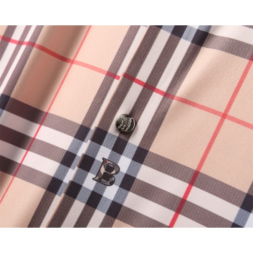 Replica Burberry Shirts Short Sleeved For Men #1187729 $52.00 USD for Wholesale