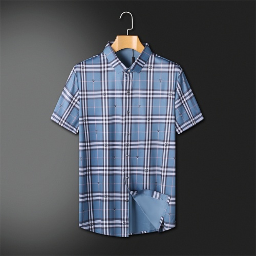Burberry Shirts Short Sleeved For Men #1187731 $52.00 USD, Wholesale Replica Burberry Shirts