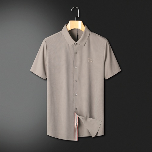 Burberry Shirts Short Sleeved For Men #1187733 $52.00 USD, Wholesale Replica Burberry Shirts
