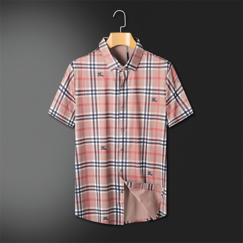Burberry Shirts Short Sleeved For Men #1187736 $52.00 USD, Wholesale Replica Burberry Shirts