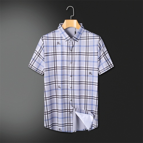 Burberry Shirts Short Sleeved For Men #1187737 $52.00 USD, Wholesale Replica Burberry Shirts