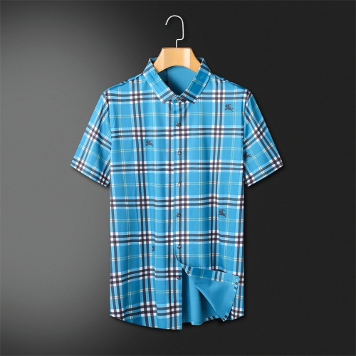 Burberry Shirts Short Sleeved For Men #1187738 $52.00 USD, Wholesale Replica Burberry Shirts