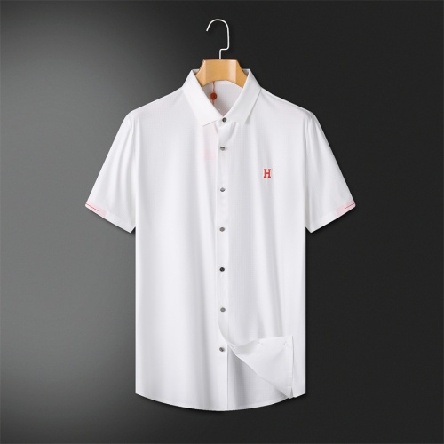 Hermes Shirts Short Sleeved For Men #1187757