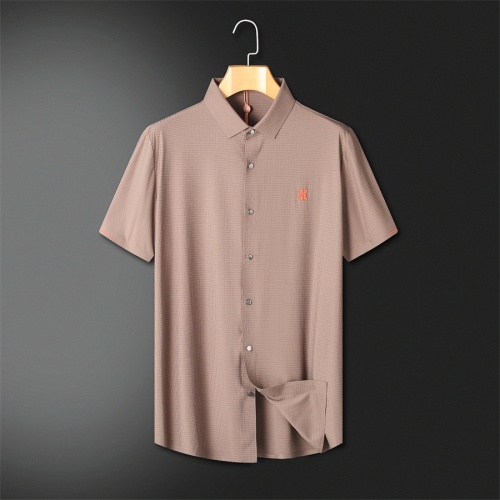 Hermes Shirts Short Sleeved For Men #1187759