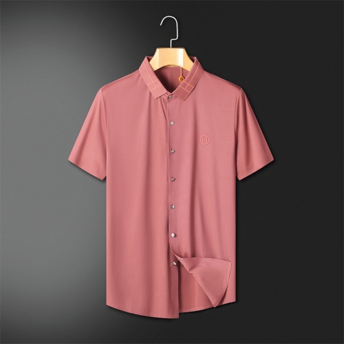 Hermes Shirts Short Sleeved For Men #1187764