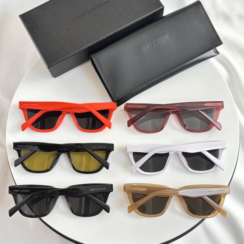 Replica Yves Saint Laurent YSL AAA Quality Sunglasses #1187766 $45.00 USD for Wholesale