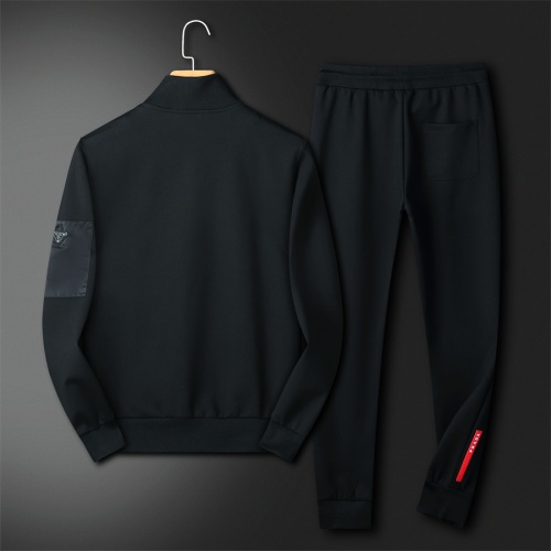Replica Prada Tracksuits Long Sleeved For Men #1187786 $92.00 USD for Wholesale