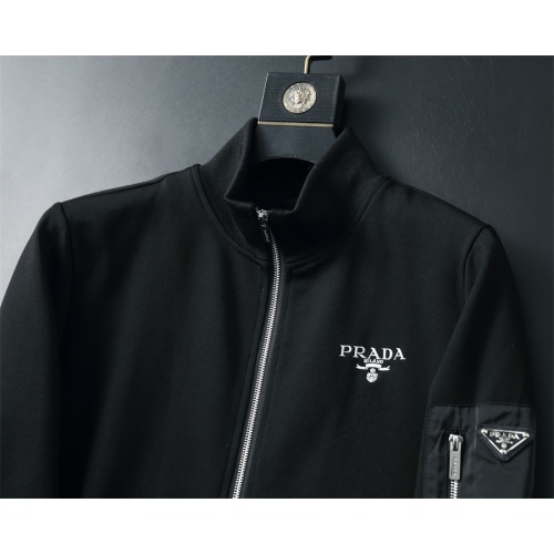 Replica Prada Tracksuits Long Sleeved For Men #1187786 $92.00 USD for Wholesale