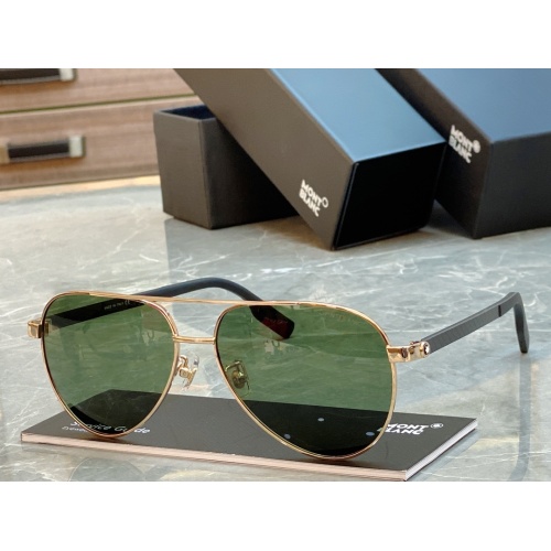 Montblanc AAA Quality Sunglasses #1187810 $56.00 USD, Wholesale Replica Montblanc AAA Quality Sunglasses