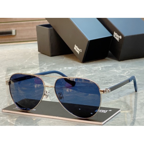 Montblanc AAA Quality Sunglasses #1187811 $56.00 USD, Wholesale Replica Montblanc AAA Quality Sunglasses