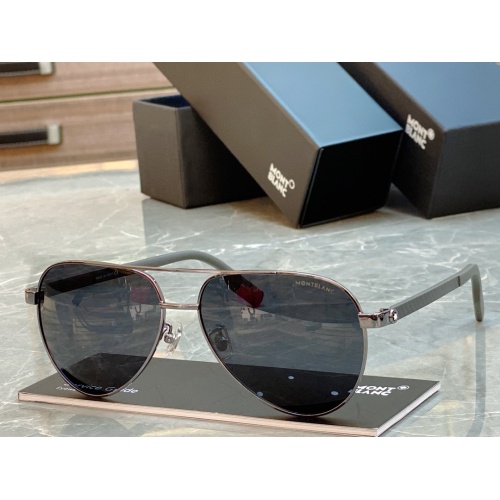 Montblanc AAA Quality Sunglasses #1187812 $56.00 USD, Wholesale Replica Montblanc AAA Quality Sunglasses