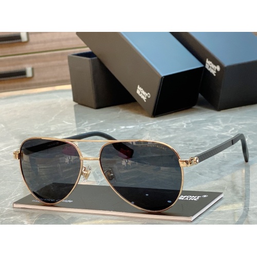 Montblanc AAA Quality Sunglasses #1187813 $56.00 USD, Wholesale Replica Montblanc AAA Quality Sunglasses