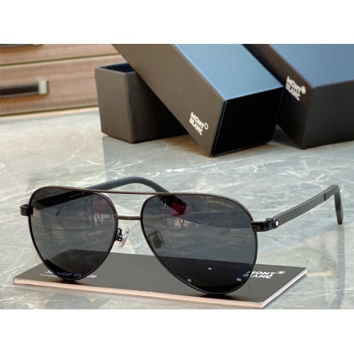 Montblanc AAA Quality Sunglasses #1187814 $56.00 USD, Wholesale Replica Montblanc AAA Quality Sunglasses