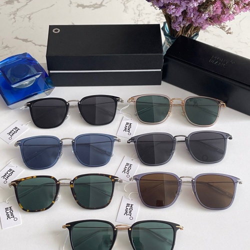 Replica Montblanc AAA Quality Sunglasses #1187823 $60.00 USD for Wholesale