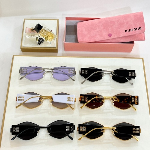 Replica MIU MIU AAA Quality Sunglasses #1187836 $68.00 USD for Wholesale