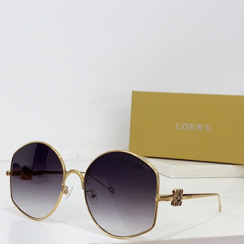 LOEWE AAA Quality Sunglasses #1187863 $64.00 USD, Wholesale Replica LOEWE AAA Quality Sunglasses