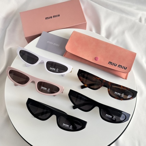 Replica MIU MIU AAA Quality Sunglasses #1187865 $64.00 USD for Wholesale