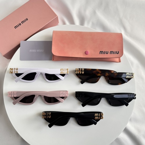 Replica MIU MIU AAA Quality Sunglasses #1187865 $64.00 USD for Wholesale