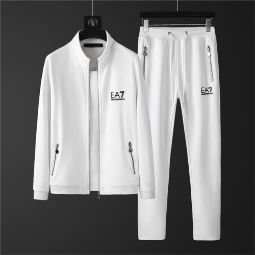 Armani Tracksuits Long Sleeved For Men #1187872 $85.00 USD, Wholesale Replica Armani Tracksuits