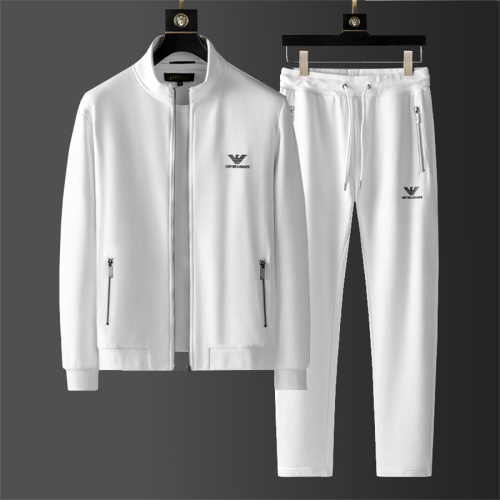 Armani Tracksuits Long Sleeved For Men #1187873 $85.00 USD, Wholesale Replica Armani Tracksuits