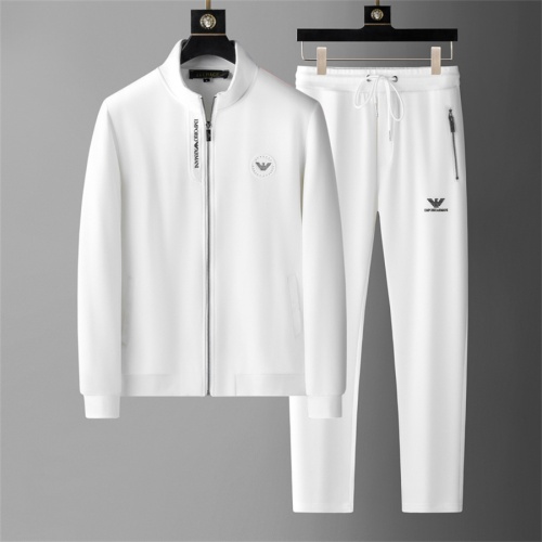 Armani Tracksuits Long Sleeved For Men #1187897 $85.00 USD, Wholesale Replica Armani Tracksuits