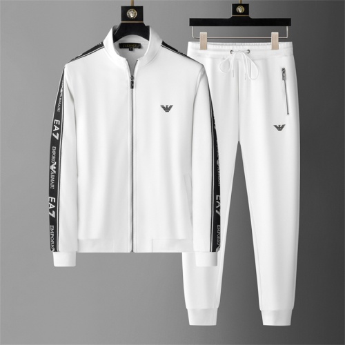Armani Tracksuits Long Sleeved For Men #1187909 $85.00 USD, Wholesale Replica Armani Tracksuits