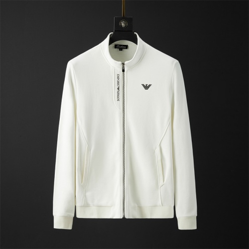 Replica Armani Tracksuits Long Sleeved For Men #1188025 $85.00 USD for Wholesale