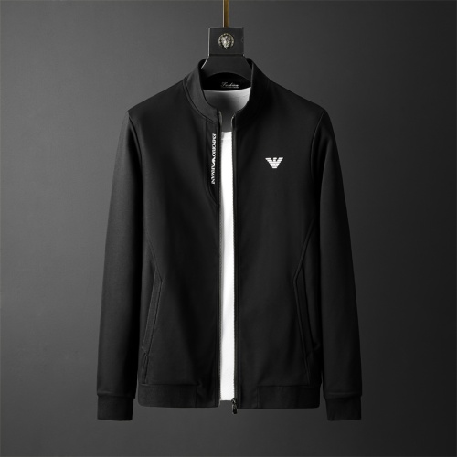 Replica Armani Tracksuits Long Sleeved For Men #1188032 $85.00 USD for Wholesale