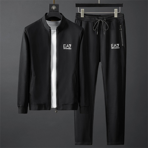 Armani Tracksuits Long Sleeved For Men #1188041 $85.00 USD, Wholesale Replica Armani Tracksuits