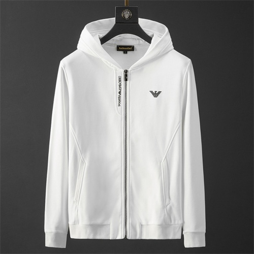 Replica Armani Tracksuits Long Sleeved For Men #1188042 $85.00 USD for Wholesale