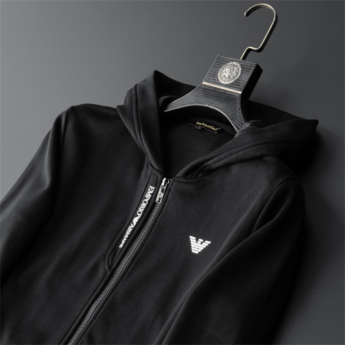 Replica Armani Tracksuits Long Sleeved For Men #1188043 $85.00 USD for Wholesale