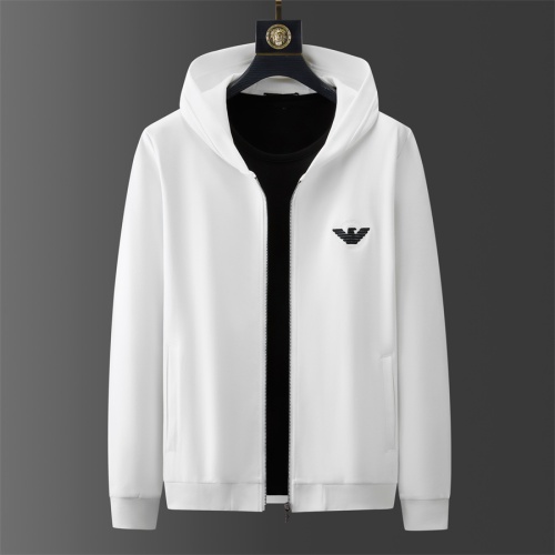Replica Armani Tracksuits Long Sleeved For Men #1188090 $85.00 USD for Wholesale