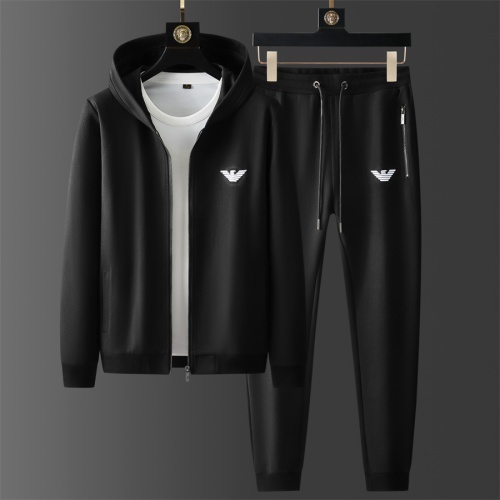 Armani Tracksuits Long Sleeved For Men #1188091 $85.00 USD, Wholesale Replica Armani Tracksuits