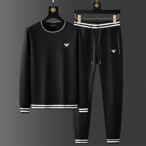 Armani Tracksuits Long Sleeved For Men #1188147 $85.00 USD, Wholesale Replica Armani Tracksuits