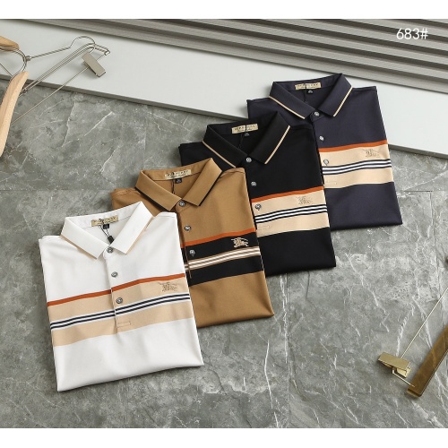 Replica Burberry T-Shirts Short Sleeved For Men #1188151 $45.00 USD for Wholesale
