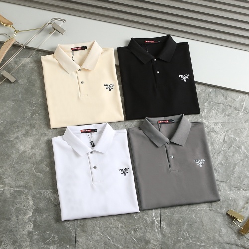 Replica Prada T-Shirts Short Sleeved For Men #1188156 $45.00 USD for Wholesale
