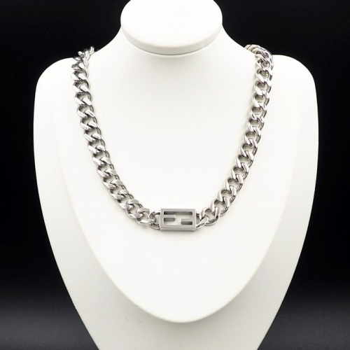 Replica Fendi Necklaces #1188187 $29.00 USD for Wholesale