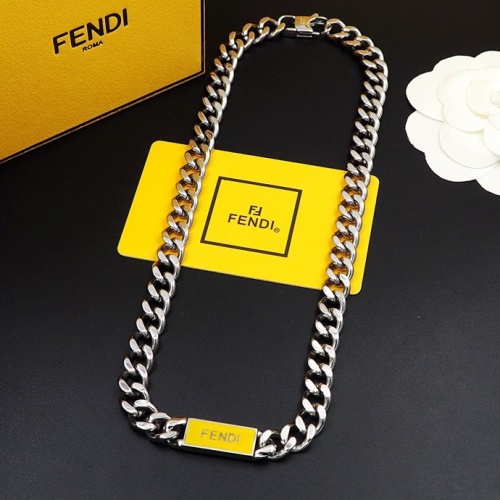 Fendi Necklaces #1188189 $29.00 USD, Wholesale Replica Fendi Necklaces
