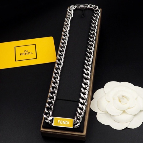 Replica Fendi Necklaces #1188189 $29.00 USD for Wholesale