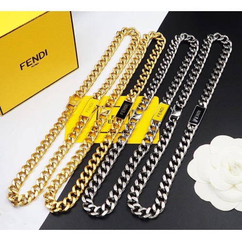 Replica Fendi Necklaces #1188190 $29.00 USD for Wholesale