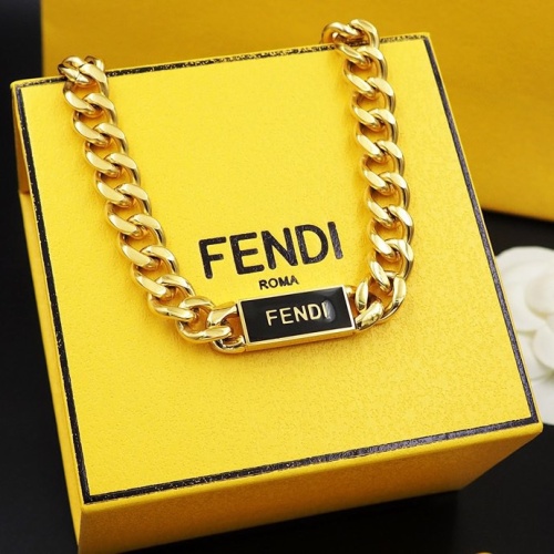 Replica Fendi Necklaces #1188192 $29.00 USD for Wholesale