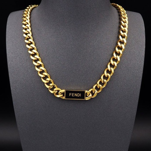 Replica Fendi Necklaces #1188192 $29.00 USD for Wholesale
