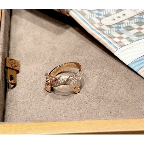 Replica Hermes Rings For Women #1188199 $27.00 USD for Wholesale