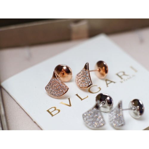 Replica Bvlgari Earrings For Women #1188205 $34.00 USD for Wholesale