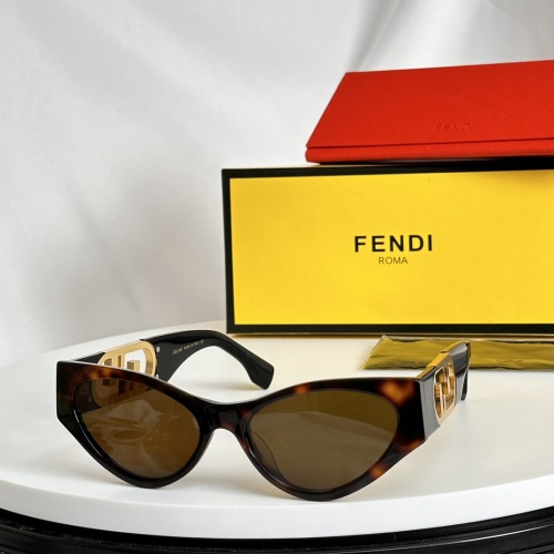 Fendi AAA Quality Sunglasses #1188208 $48.00 USD, Wholesale Replica Fendi AAA Quality Sunglasses