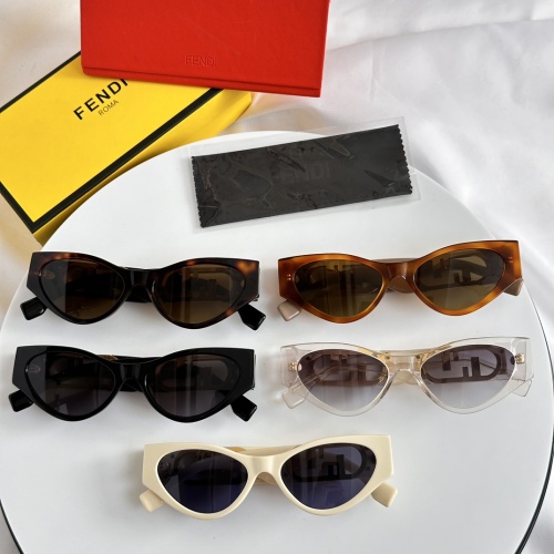 Replica Fendi AAA Quality Sunglasses #1188208 $48.00 USD for Wholesale
