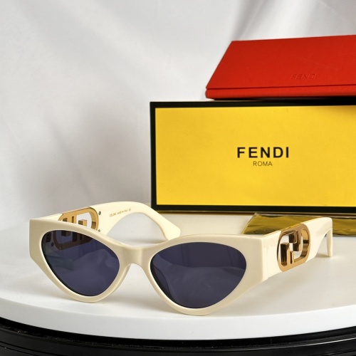 Fendi AAA Quality Sunglasses #1188210 $48.00 USD, Wholesale Replica Fendi AAA Quality Sunglasses