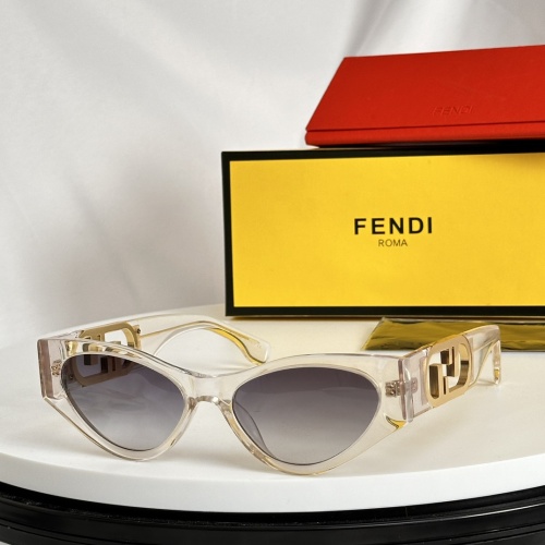 Fendi AAA Quality Sunglasses #1188211 $48.00 USD, Wholesale Replica Fendi AAA Quality Sunglasses