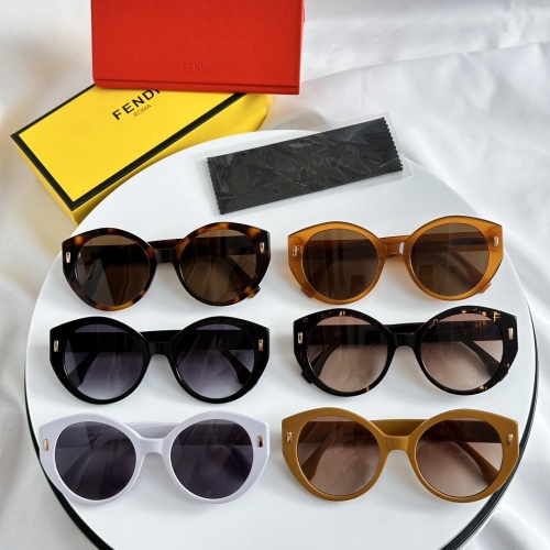 Replica Fendi AAA Quality Sunglasses #1188214 $52.00 USD for Wholesale